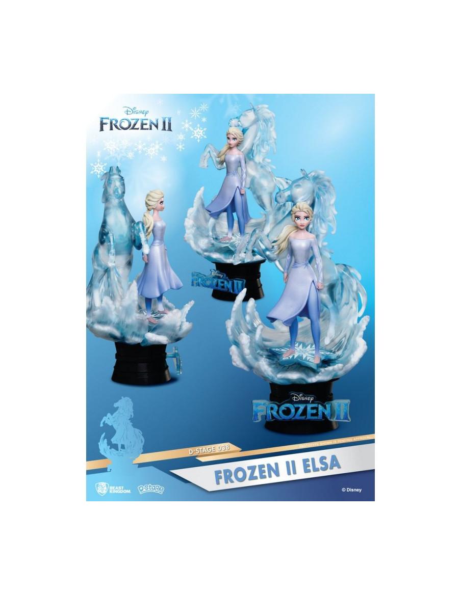 Figura de Elsa 18cm*. Diorama Frozen II  - 